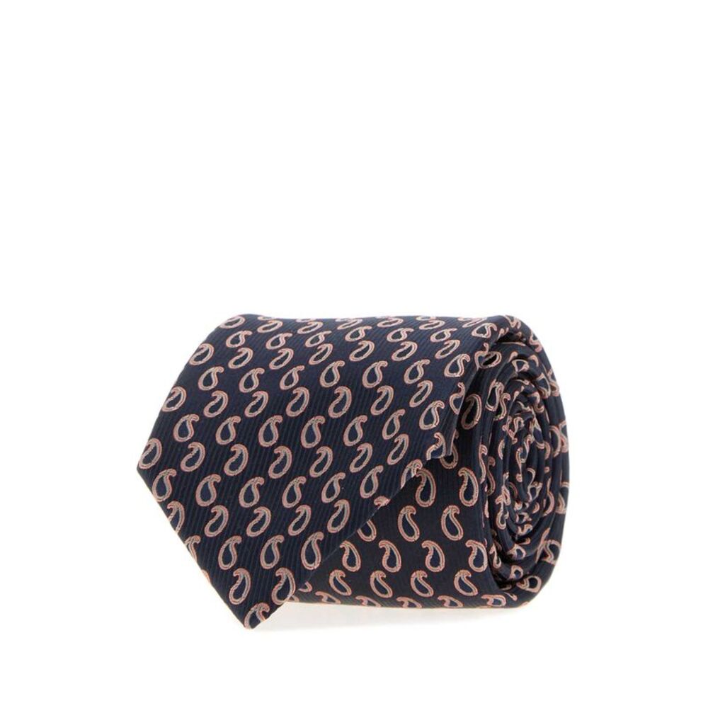 Brioni Men Embroidered Silk Tie